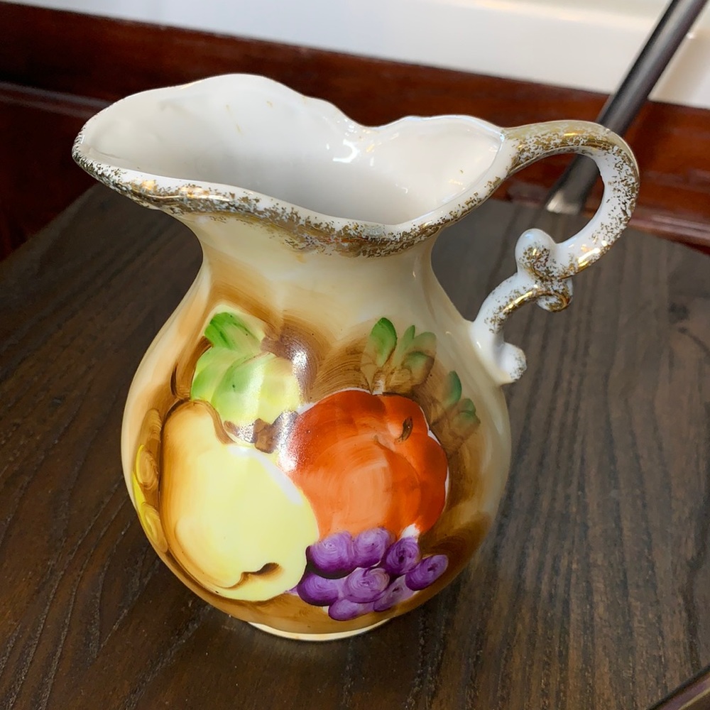 Norleans Japan hand-painted pitcher
